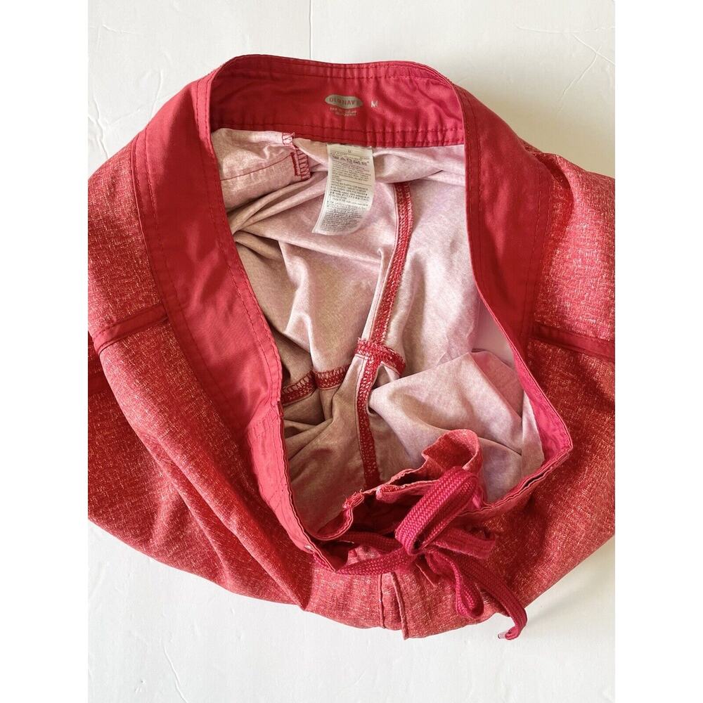 Old Navy Mens Medium Red Board Shirts Polyester Drawstring Outdoor Preowned - Picture 9 of 9